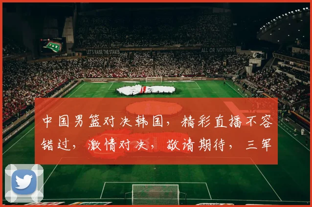 中国男篮对决韩国，精彩直播不容错过，激情对决，敬请期待，三军对垒，热血沸腾